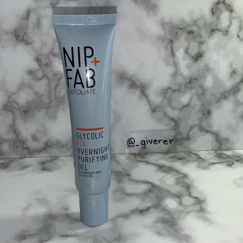 Sealed Glycolic Fix Overnight Purifying Gel Nip+Fab